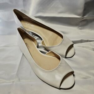 Nine West Bachloret Peep Toe Flats